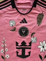Custom Embroidery Inter Miami 2024-2025 Home Jersey - Image 2